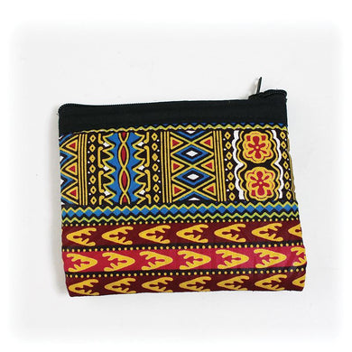 African Print Coin Purse