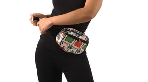 African Print Waist Bags