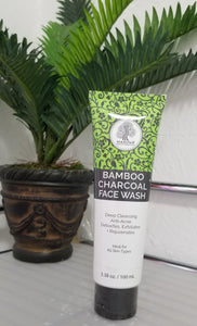 Bamboo Charcoal Face Wash (3.38oz)