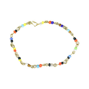 African Beaded Anklet