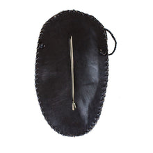 Load image into Gallery viewer, Black Mask Leather Purse