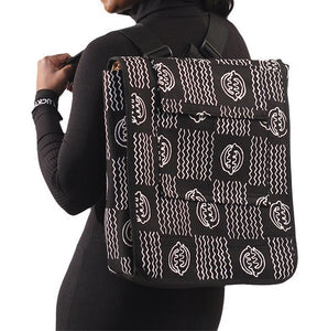 Black & White 'Gye Nyame' Backpack