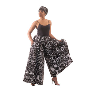 Black & White Palazzo Pants