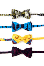 Load image into Gallery viewer, Nigerian Ankara Bow Ties - Assorted