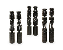 Load image into Gallery viewer, Kenyan Ebony Candle Holders