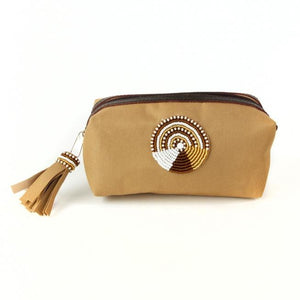 Kenyan Beaded Mini Toiletry Bag