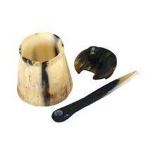 Load image into Gallery viewer, Cow Horn Spice Cup