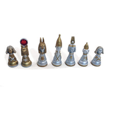 Load image into Gallery viewer, Egyptian &#39;King Tut&#39; Deluxe Chess Set (Pre-Order)
