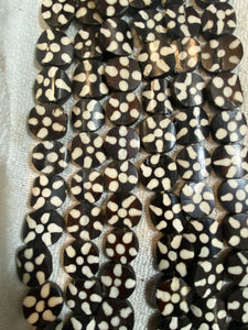 Unisex Kenyan Flat Cow Bone Necklaces