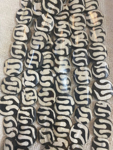 Unisex Kenyan Flat Cow Bone Necklaces