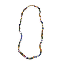 Load image into Gallery viewer, Ghanaian &#39;Trade Bead&#39; Glass Necklace