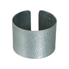 Load image into Gallery viewer, Hammered Silver Cuff (Bracelet)