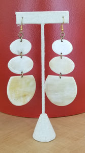 Kenyan Horn Dangle Earrings