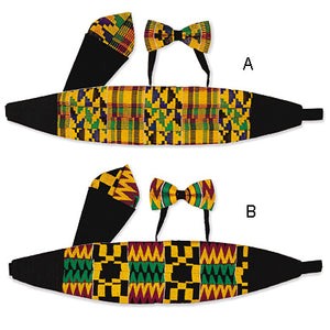 Handwoven Kente 3pc Tuxedo Set