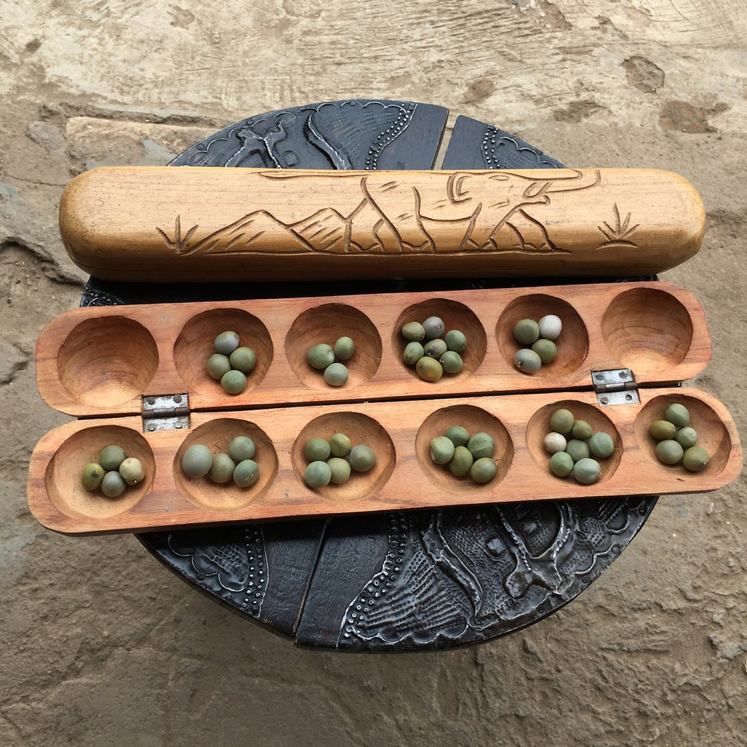 Traditional African Mancala Game (Pre-Order)