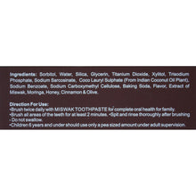 Load image into Gallery viewer, Miswak 5-In-1 Toothpaste (6.5 oz)