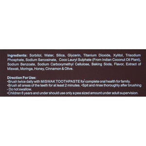 Miswak 5-In-1 Toothpaste (6.5 oz)