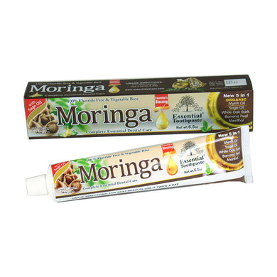 Moringa Essential Toothpaste with Sage Oil (6.5 oz)