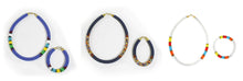 Load image into Gallery viewer, Maasai Bead Choker &amp; Bracelet Set - Blue