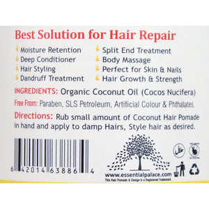 Organic Coconut Oil Hair Pomade