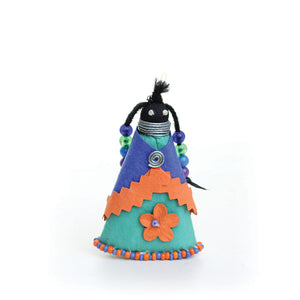 African Paper Doll Ornament