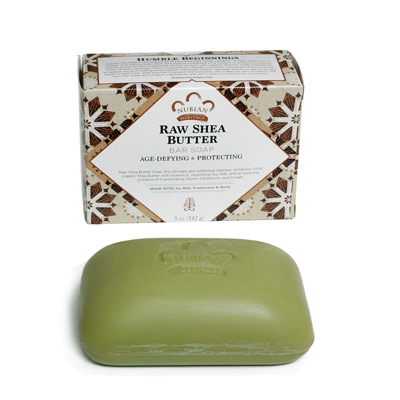 Nubian Heritage: Raw Shea Butter Bar Soap (5oz)