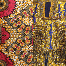 Load image into Gallery viewer, Large Reversible African Print Tote Bags