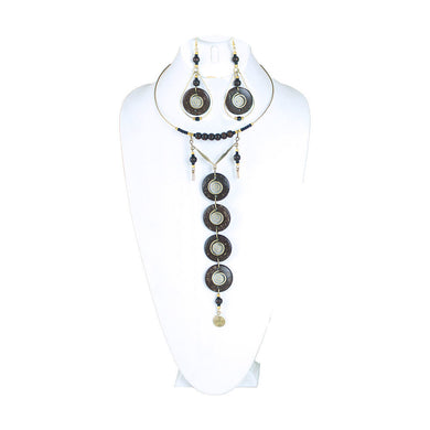 Royal Queen Bead & Brass Set