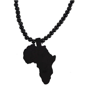 Wooden Africa Necklace