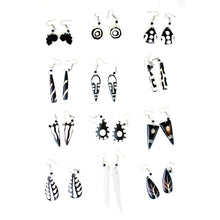 Load image into Gallery viewer, Kenyan Batik Bone Earrings *New Styles Added*