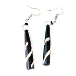 Kenyan Batik Bone Earrings *New Styles Added*