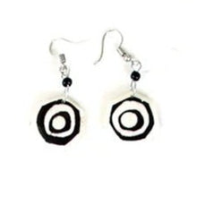 Load image into Gallery viewer, Kenyan Batik Bone Earrings *New Styles Added*