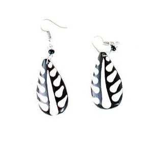 Kenyan Batik Bone Earrings *New Styles Added*