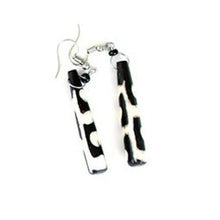 Load image into Gallery viewer, Kenyan Batik Bone Earrings *New Styles Added*