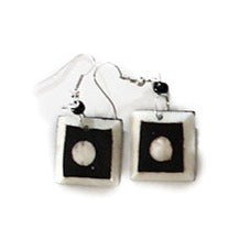 Load image into Gallery viewer, Kenyan Batik Bone Earrings *New Styles Added*