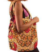 Load image into Gallery viewer, Large Reversible African Print Tote Bags