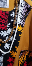 Load image into Gallery viewer, Nigerian &#39;Stained Wood&#39; Glass Bead Necklace