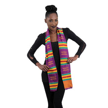 Load image into Gallery viewer, Woven Ashanti Kente Stoles (Pre-Order)