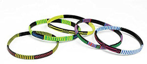 Assorted Mini Tuareg Recycled Plastic Bracelet Sets